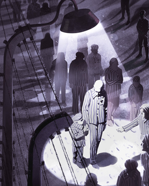 Ilustracin Samudaripen. El holocausto roman